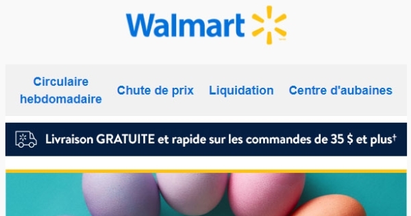 Soyez Prêts pour Pâques avec Walmart